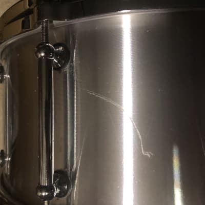Pearl Philharmonic Cast Aluminum snare 14 x 6.5 Free Shipping image 10