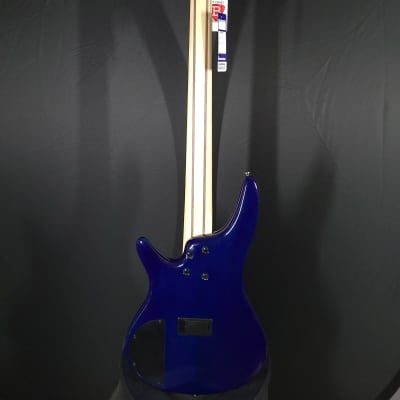 Ibanez SR375E-SPB Sapphire Blue 5-String Bass Guitar #407 image 5