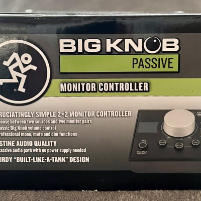 Mackie Big Knob Passive Monitor Controller 2017 - Present - Black image 3