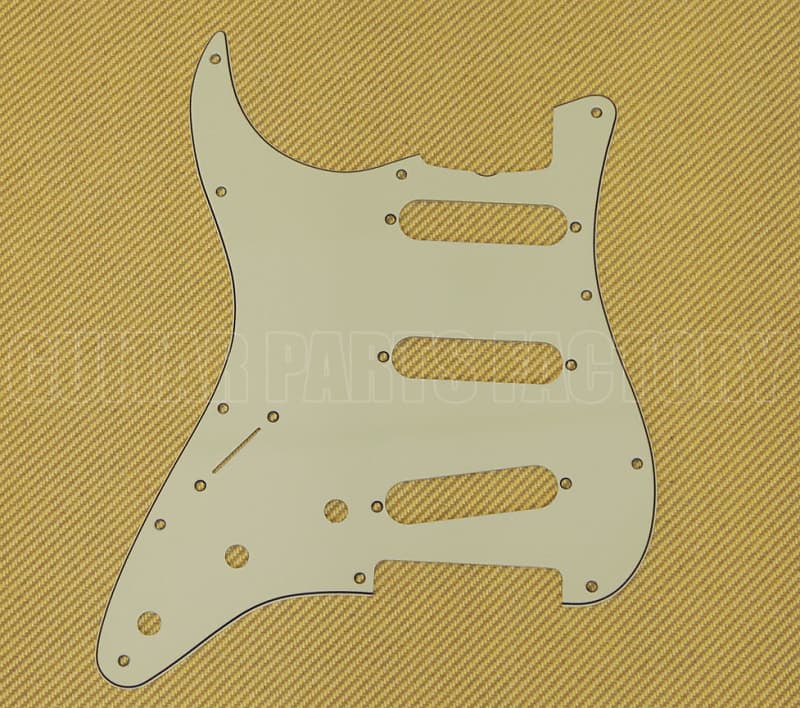 005-3817-000 Fender Lefty 3-Ply Mint '62 Strat Pickguard image 1