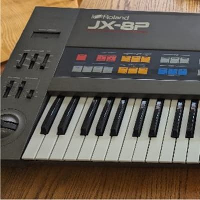 Roland JX-8P 61-Key Polyphonic Synthesizer 1984 - 1986 - Black