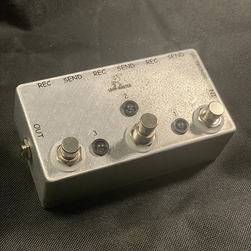 LoopMaster Pedals 3 Loop True Bypass Looper Loop Pedal Reverb