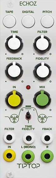 TIPTOP AUDIO ECHOZ WHITE : BRAND NEW :  [DETROIT MODULAR] image 1