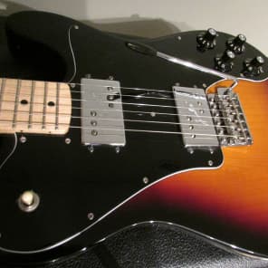 Fender Telecaster Deluxe Classic Player with Strat Tremolo, 3 Color Sunburst, Rare image 4