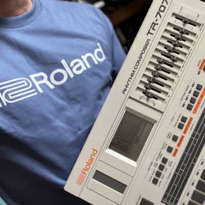 Roland TR-707 Rhythm Composer 1985 - White