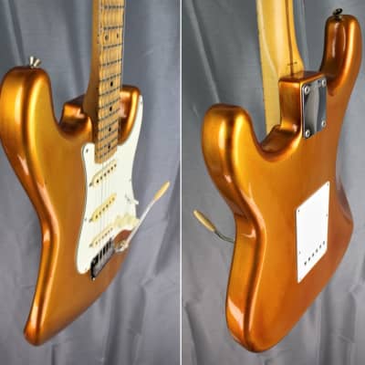 Fender Stratocaster ST'57 DSC 'order made' 1990 Y.Malmsteen - HGM Harvest Gold Metal image 8