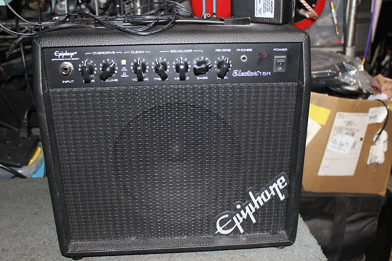ギター epiphone electer 15R amp Epiphone Electar 15R Guitar Amplifier with Power Supply | Reverb