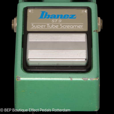 Ibanez ST-9 Super Tube Screamer with 2x JRC4558D op amps1984 s/n 420862 Japan image 8
