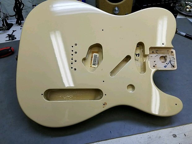 Used Fender Telecaster Body Blonde? Ash Baja