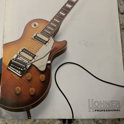Hohner Guitar Brochure V Headless Prince 80’s - 90’s image 6