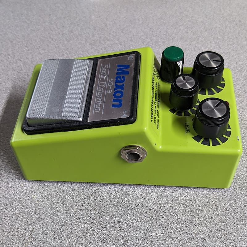 ギター MAXON SD-9 MID Boost MOD Maxon SSD-9 Super Sonic Distortion Now Available - Premier