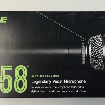 Shure SM58S Dynamic Vocal Microphone with On / Off Switch image 2