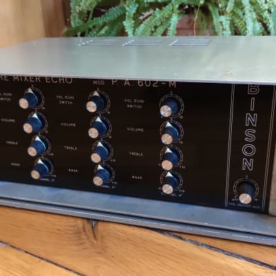 BINSON Pre Mixer Echo PA 602-M - Fully restored | Reverb