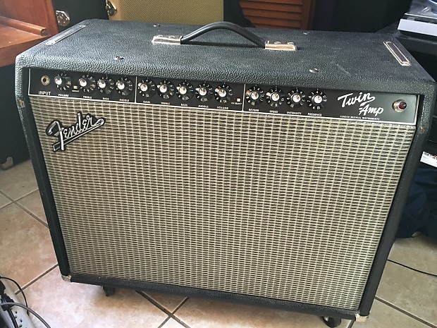 Fender pro tube twin amp hot sale