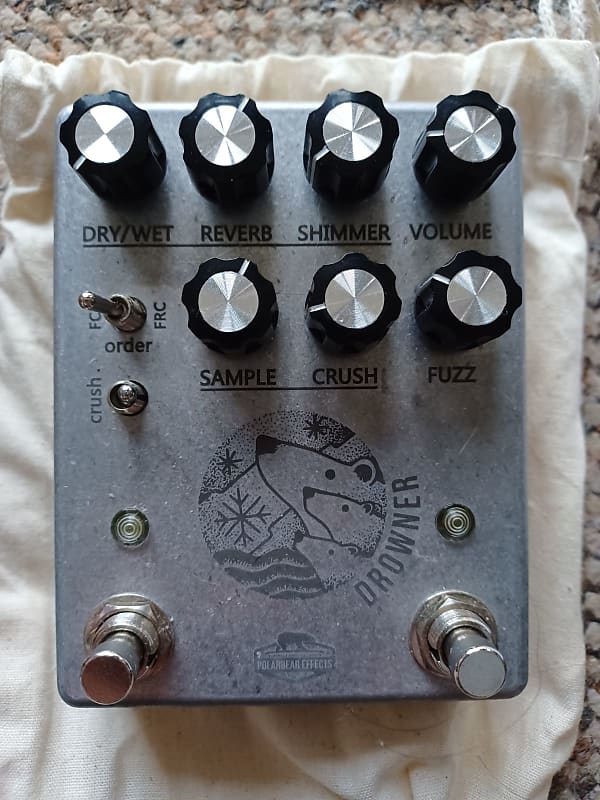 Polarbear Effects Drowner Limited Edition Lazer Engraved Reverb UK