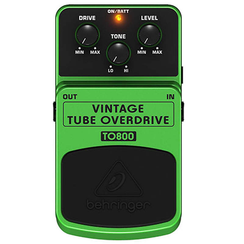 Behringer TO800 Vintage Tube Overdrive | Reverb