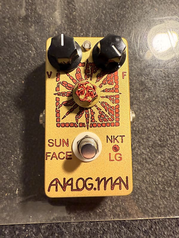 ギター Analogman Sunface CV7005 Low Gain Analogman Sun Face Hi