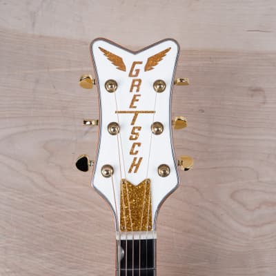 Gretsch G5022CWFE Rancher Falcon Acoustic Guitar 2014 White w/ Bag image 17