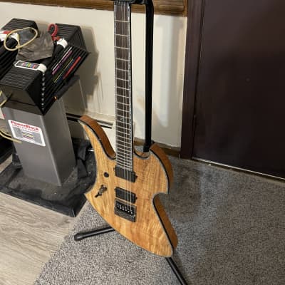 BC RICH B.C. Rich Left Handed Mockingbird Extreme Exotic  2020 Spalted Maple 2020 - SPALTED MAPLE LH image 3