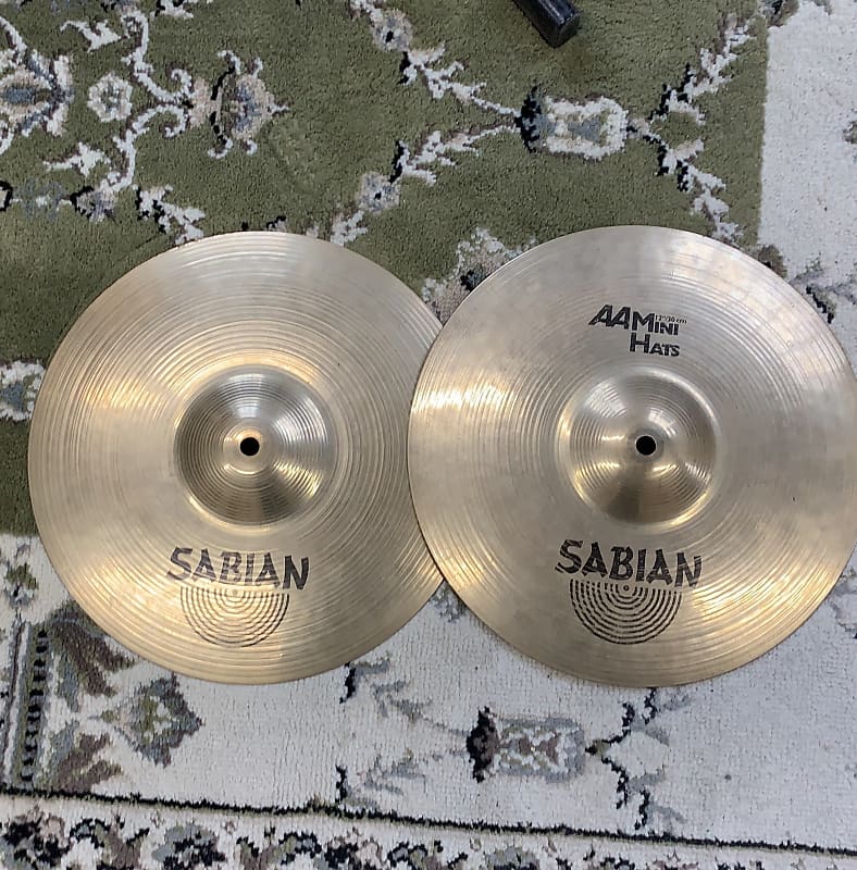 Sabian 12" AA Mini Hi Hats Reverb