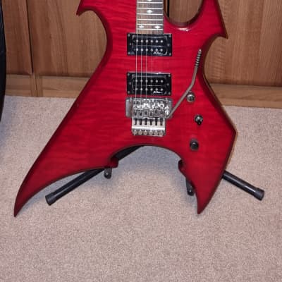 B.C. Rich Beast NJ series 00s - Red Quilted with soft case for sale