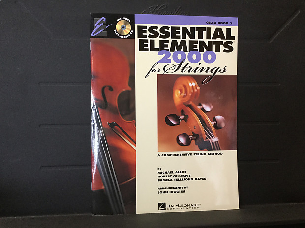 Hal Leonard 868059 Essential Elements Strings - Book 2 w/ EEi: Cello image 1