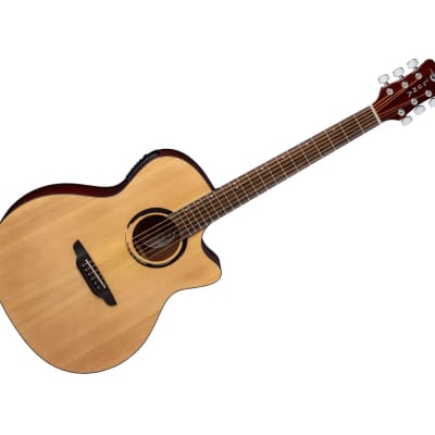 Luna WABIEGC WABI SABI Grand Concert Solid Top Acoustic/Electric Guitar - Open Box for sale