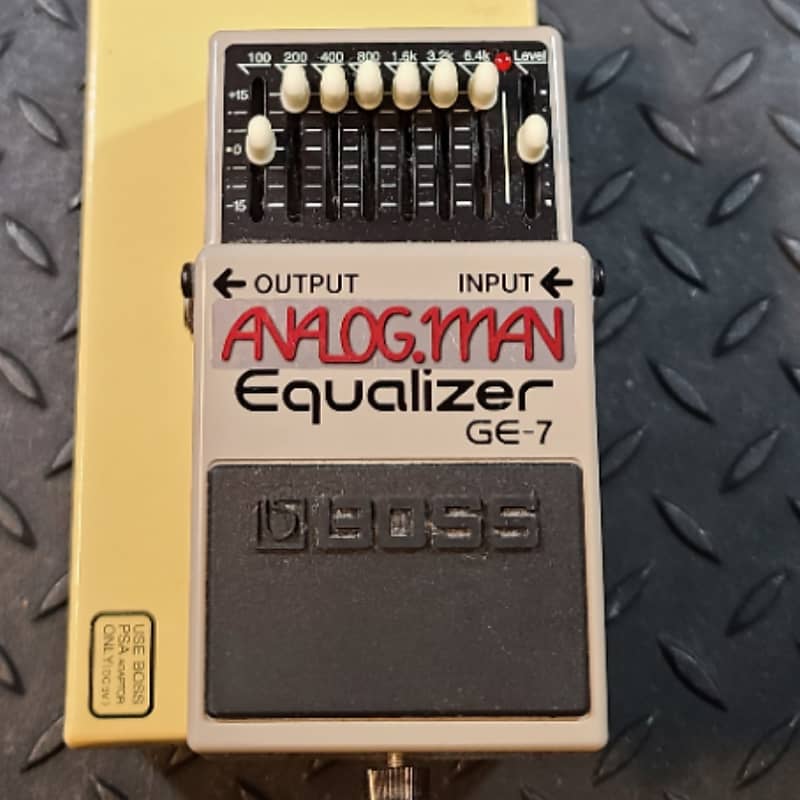Analogman Boss GE-7 Equalizer with Mod | Reverb