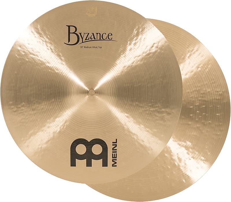 Meinl Cymbals B16MH Byzance 16-Inch Traditional Medium Hi-Hat