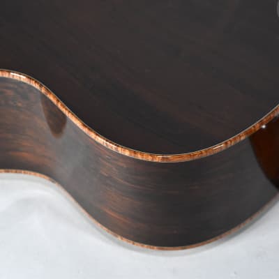 2011 Taylor Custom GO Brazilian Rosewood Natural Finish Acoustic w/OHSC image 10