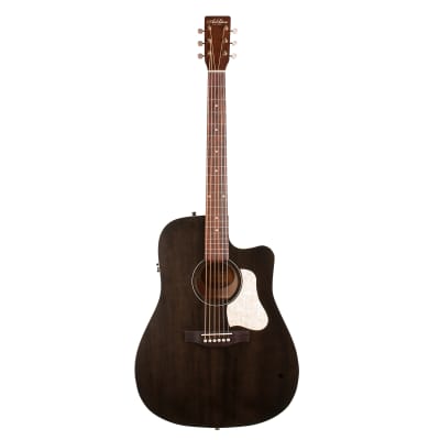 Art & Lutherie Americana Dreadnought CW Presys II Acoustic/Electric Guitar -  Faded Black image 1