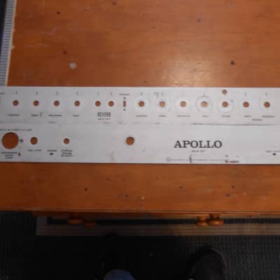 Gibson Apollo GA-95 1960s Tube Amplifier - Rear and Face Plates for sale