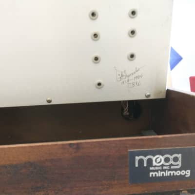 Moog minimoog Model D - 1974 with Super Rare 1125 Sample-Hold Controller image 11