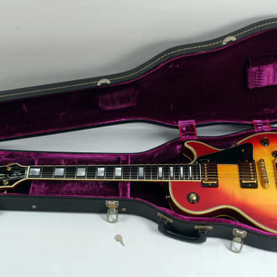 1976 Gibson Les Paul Custom Cherry Sunburst with Original Hardshell Case image 14