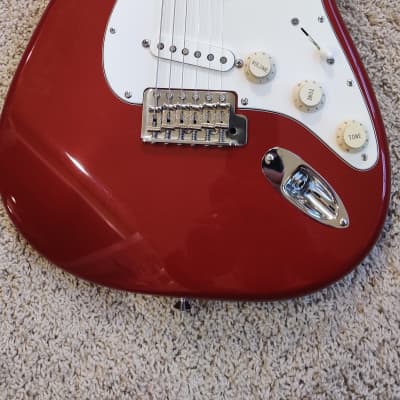 1997 Fender Standard Stratocaster Mexico Loaded with Upgrades (Medium Action--see description) image 5