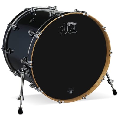 DW Performance Series Finishply Bass Drum 22x18 Chrome Shadow image 2