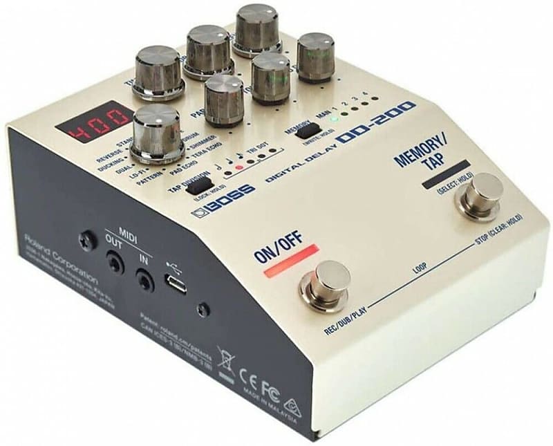 Boss DD-200 Digital Delay | Reverb