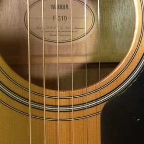 Yamaha F310  acoustic guitar image 7