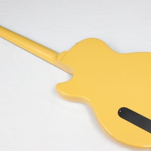 Austin Super-6 Electric Guitar w/ HSC, TV Yellow, Gotoh Tuners, CTS Pots, LP Jr. #29618 image 4