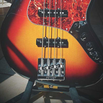 Fender Ultra / Deluxe Jazz Bass Pickguard 9 holes (similar to 009-9879-000) image 2