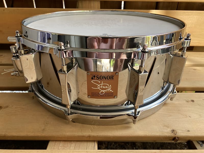 SONOR STEVE SMITH SIGNATURE CAST STEEL SNARE 14