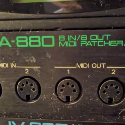 Roland A-880 midi patcher 1992 - 1996 - Black