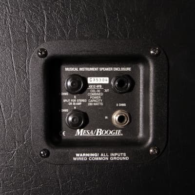 Mesa Boogie Solo Triple Rectifier Head 150W and 4x12 4FB Slant Cabinet Mid 2000s Black / White Mesh image 6