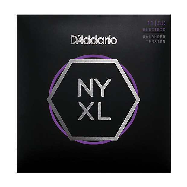 D'Addario NYXL1150BT Nickel-Wound Balanced Tension Electric Guitar Strings - Medium (11-50) image 1