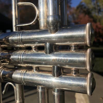 Bach Omega 1998-99 - Silver Bb Trumpet | Reverb