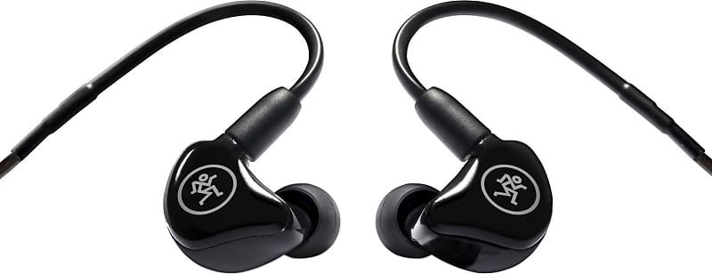 Mackie MP-120 | Single Dynamic Driver In Ear Monitor Headphones  			