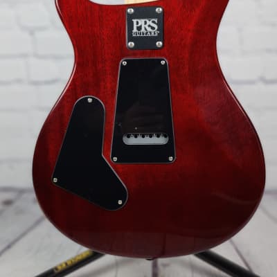 Paul Reed Smith PRS CE24 Semi-Hollow Electric Guitar Fire Red Burst image 8