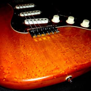 Eric Brown Super Strat 2003 Birds' Eye Maple. ALL HANDMADE. Trades welcome. Beautiful. image 21