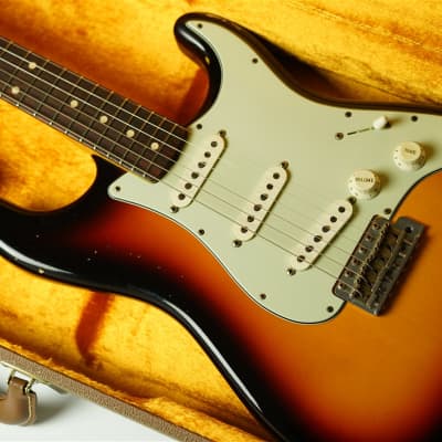 Fender Custom Shop Masterbuilt Dennis Galuszka 1961 Stratocaster Journeyman Relic  2016 - Sunburst [BG] image 24