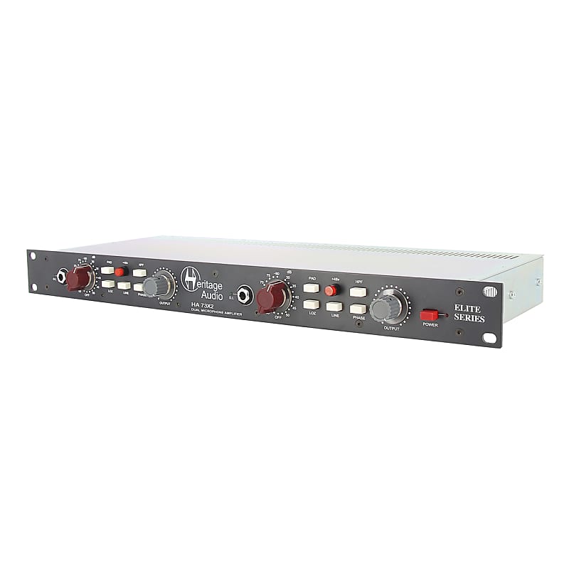 Heritage Audio HA-73X2 Elite Series Dual-Channel Mic Preamp image 2